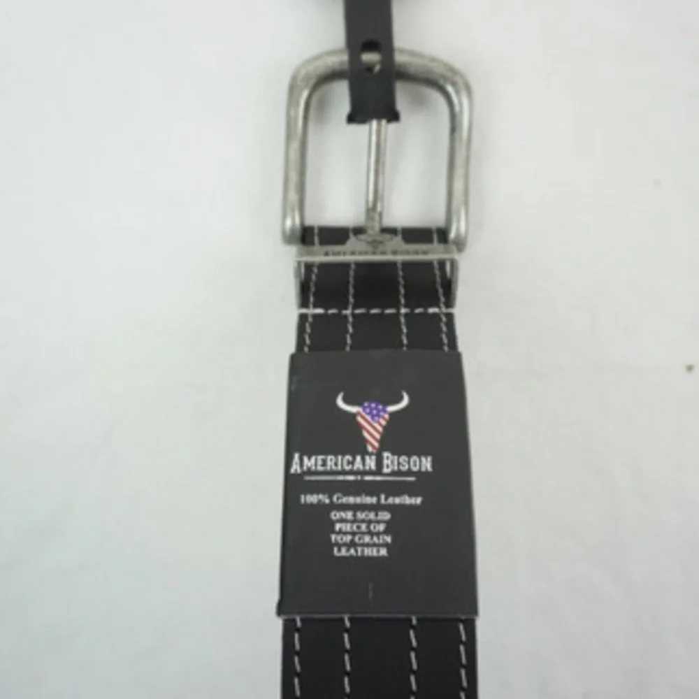 American Bison Leather Belt bundle of 14 belts (32, 34, 36, 38, 40)